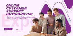 Online customer support outsourcing