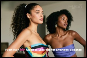 fysin hair 360 glueless lace wig