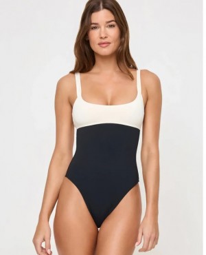 LSpace Womens Swimsuit Descanso One Piece