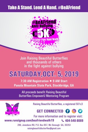 Raising Beautiful Butterflies, Inc A Youth Mentoring Program