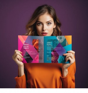 Custom Brochure Printing Services in 24 Hours