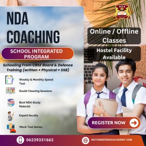 Nation Defence Academy Launches Integrated NDA Coadching With Schooling in Delhi for Aspiring Defence Cadets