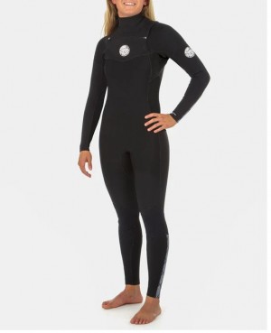 Rip Curl Womens Wetsuit Dawn Patrol Chest Zip 4 3mm Fullsuit