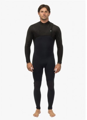 Vissla Mens Wetsuit High Seas II 4 3mm No Zip Full Suit