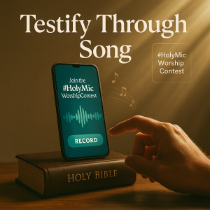 Let us lift our voices in raise of the God of gods