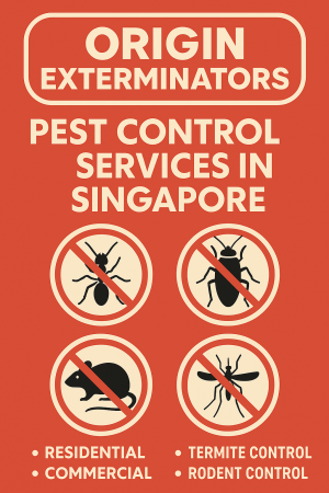 Contact ORIGIN for all pest control services in Singapore
