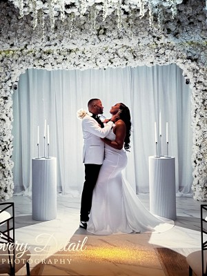 Rodney & Anna Cox wed in Las Vegas — a timeless union of love, purpose, and creative vision.