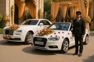 Luxury Cars at Wedding