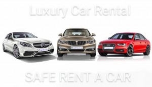 safe rent a car banner