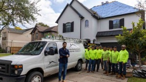 Achilles Roofing installs a durable, high-performance metal roof on a waterfront home with precision