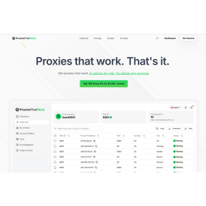 Proxies That Work - Official Website