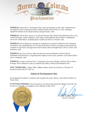 Island of enchantment Proclamation