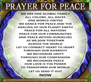 Prayer for Peace