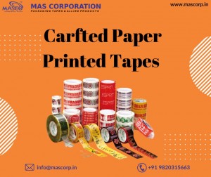 Crafted Paper Printed Tapes MAS Corporation