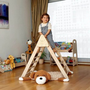 Tiny Nests Co. Montessori Pikler Triangle Climber Set 