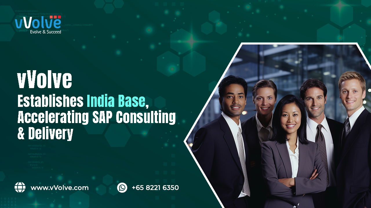 vVolve Establishes India Base, Accelerating SAP Consulting – Delivery