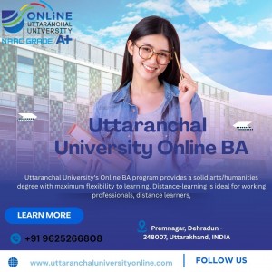 Uttaranchal University Online BA