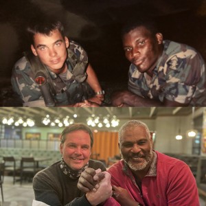 Combat Veterans and West Point Graduates Drew Bartkiewicz and Greg Gadson