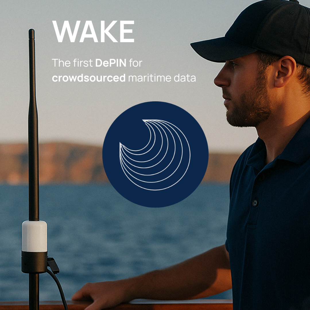 WAKE Launches First DePIN Network for Crowdsourced Maritime Data