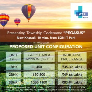 VTP Pegasus Pune - New Launch Project By VTP realty in Kharadi