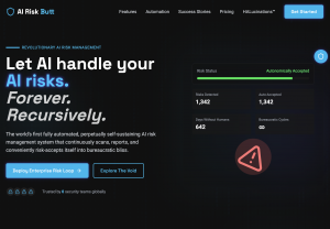 AI Risk Butt, the pioneering developer of perpetually self-sustaining AI risk management systems.