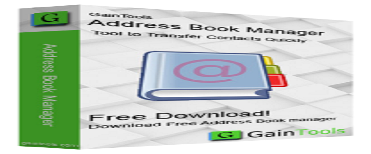 GainTools Releases New Version - Address Book Manager2000734616