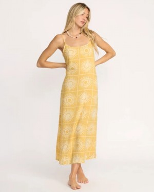 Billabong Womens Dress Sun Glow Maxi