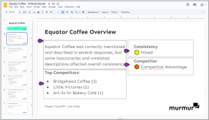 murmur brand overview slide