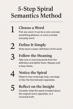 Spiral Semantics: A Philosophical Discovery by Lakeith Kentrell Hudson Challenges Traditional Thought Structures