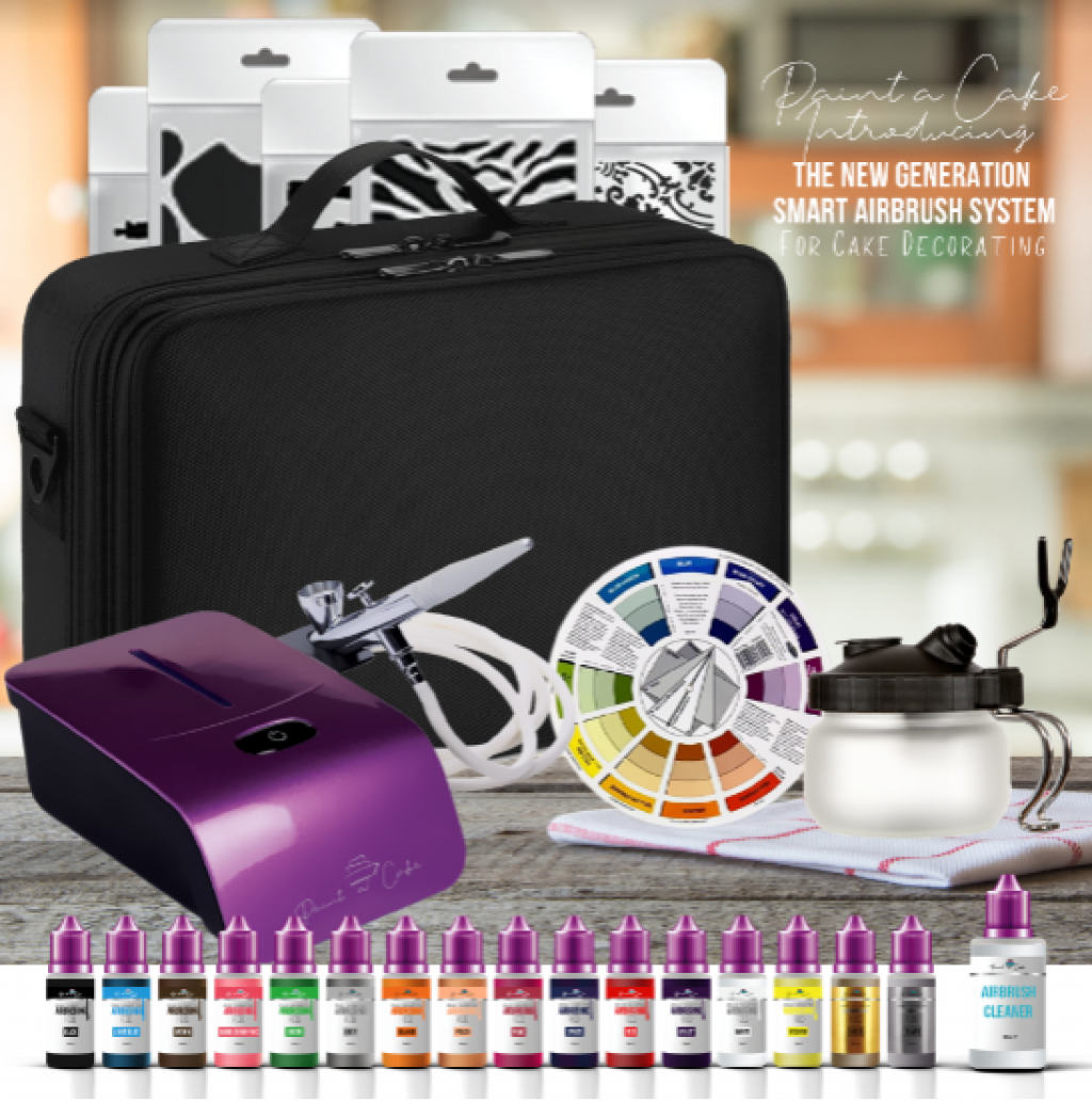 The Cake Decorating Airbrush kit from Paint a Cake is Every Baker’s