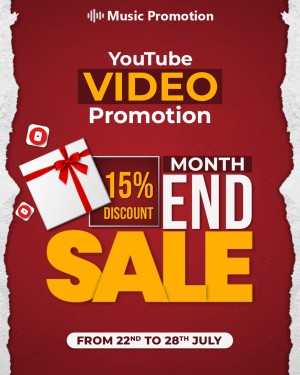Month End Sale on YouTube Promotion