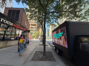 Dua Lipa and Kesha Live in Toronto Mobile LED truck campaign