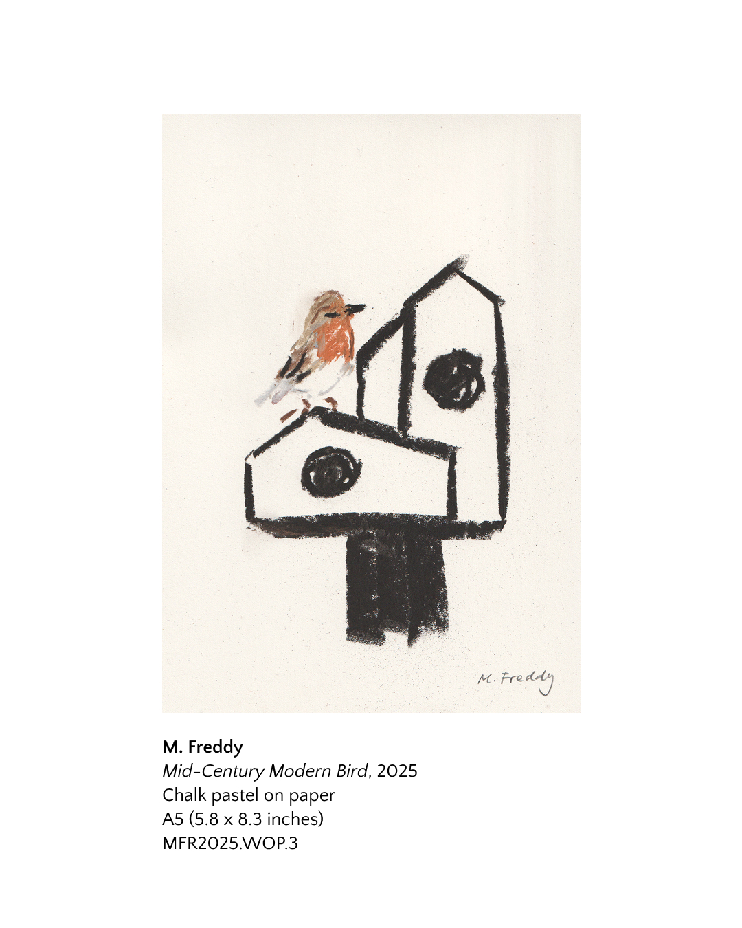 MidCentury Modern Bird by M Freddy