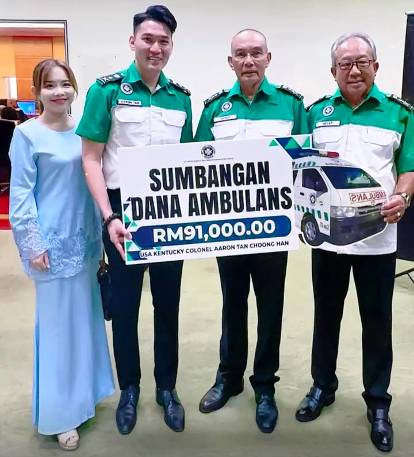 Ivy Tan An Nee  Colonel Aaron Tan Choong Han YAB TUAN MOHD SHUKRI BIN RAMLI YB TUAN MEGAT HASHIRAT