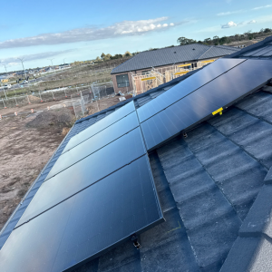 Solar panel installation