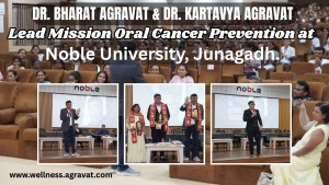 Mission Oral Cancer Prevention Junagadh Dr Bharat Agravat OSMF Mouth Opening Kit Quit Gutkha