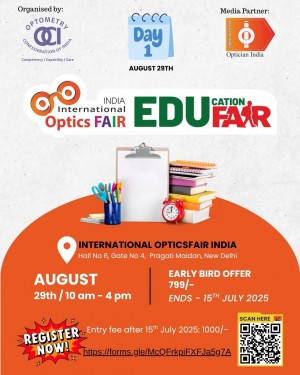 Day 1 Optician India education program with OCI