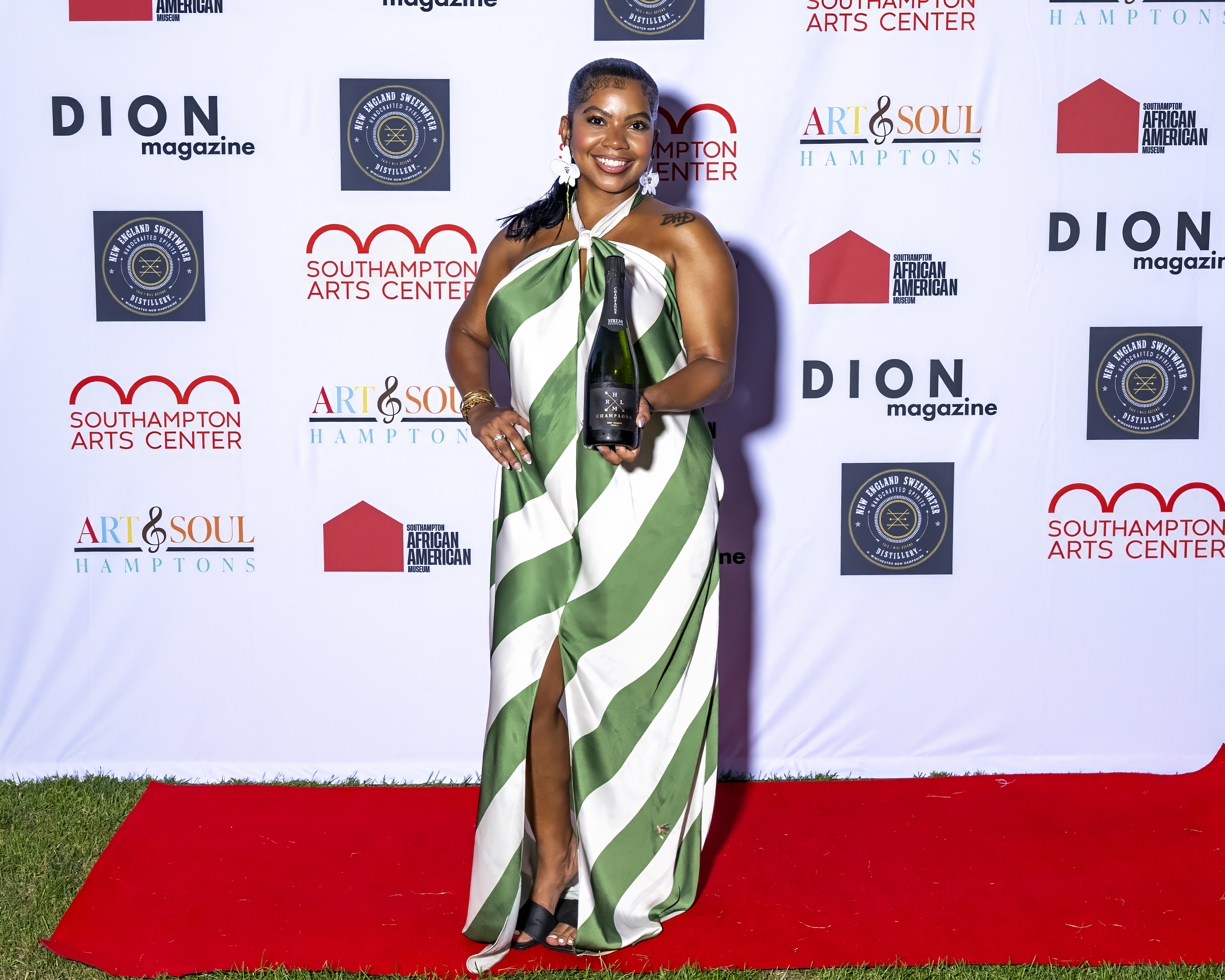 DarDra Coaxum owner of HRLM Champagne DarDra Coaxum owner of HRLM Champagne