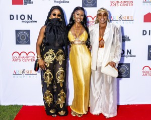 Mara Novembre, Tatiana Lewis, and invited guest