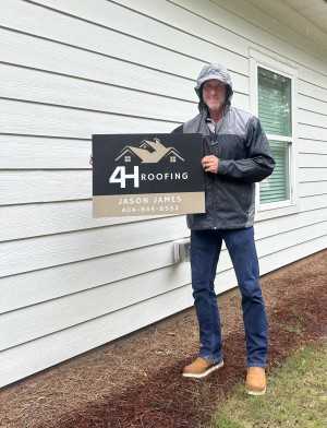 Expert shingle installation by 4H Roofing’s trusted professionals.