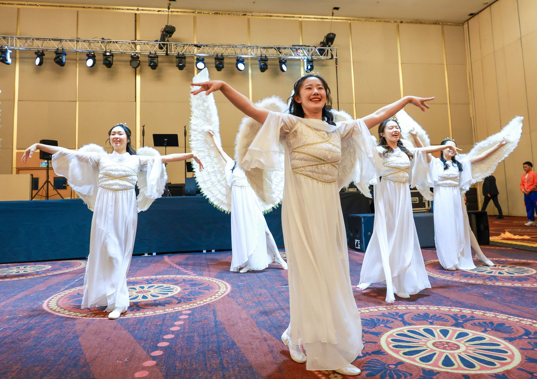 The Angels of Love deliver genuine blessings awakening hope and goodness in people