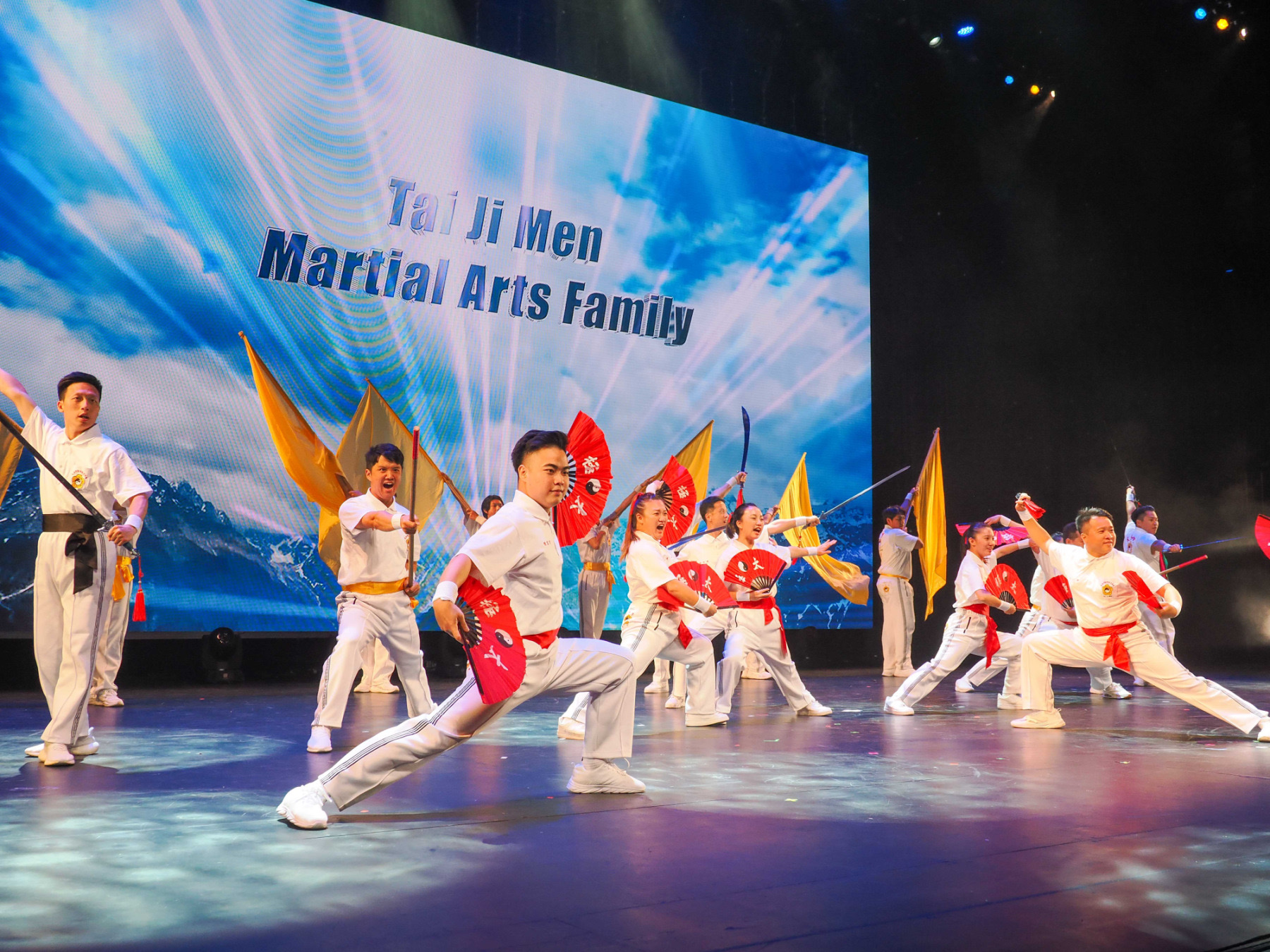 The Tai Ji Men martial arts highlights the power and vitality rooted in ancient wisdom