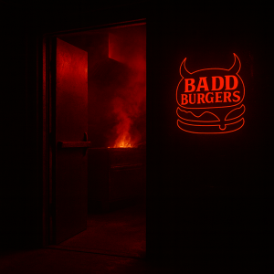 Austin’s Darkest New Burger Pop-Up Serves Meat and Vegan Sinners