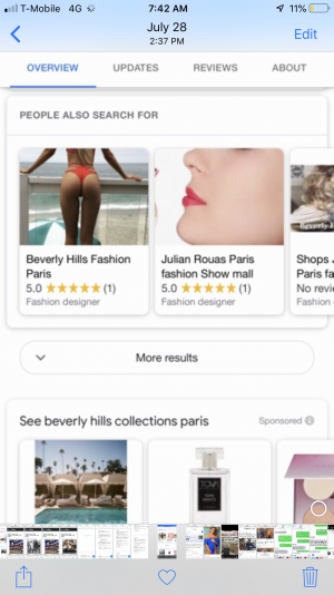 “ Bomb shell perfumes “ Victoria secret by Franck rouas French désigner Las Vegas 