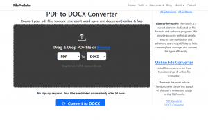 fileproinfo.com online converter