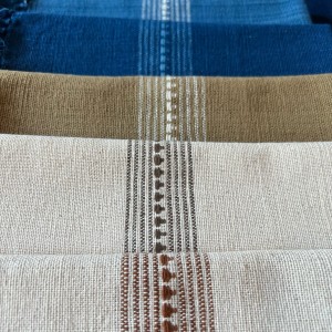 32 Spirits Farmhouse Stripe Napkin Detail