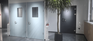 firerated steel doors