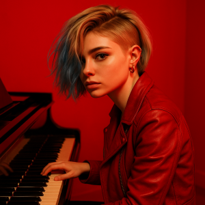 Pop Star Aysha Indigo Unveils Lady in Red Album with Jhuryll Phoenix Collaboration