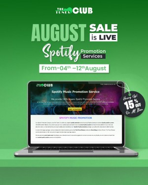 August Sale on Spotify promotion packages