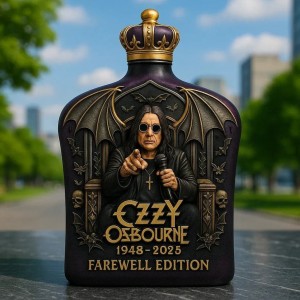 NEW Ozzy Osbourne Final Tour Whiskey Bottle